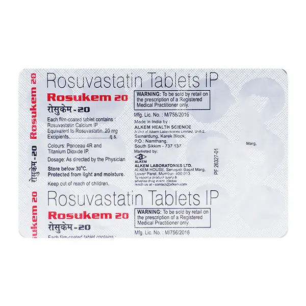 Rosukem 20 Tablet